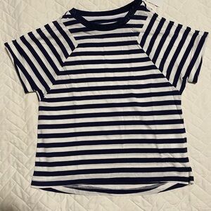 Rockets of Awesome Classic Striped Kids Tee, size 4, NWT